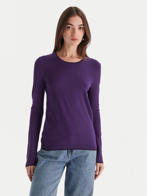 Liu Jo Liu Jo Pulover MF5226 MS49I Violet Regular Fit