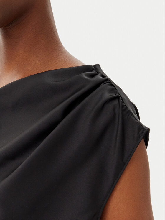 Imperial Imperial Blúz RFY4JDG Fekete Regular Fit