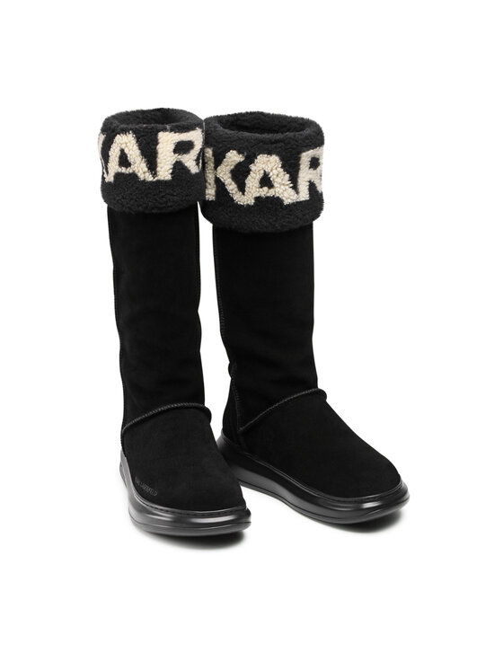 KARL LAGERFELD KARL LAGERFELD Kozaki KL44582 Czarny
