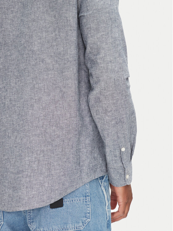 Tommy Jeans Tommy Jeans Cămașă DM0DM20875 Bleumarin Regular Fit