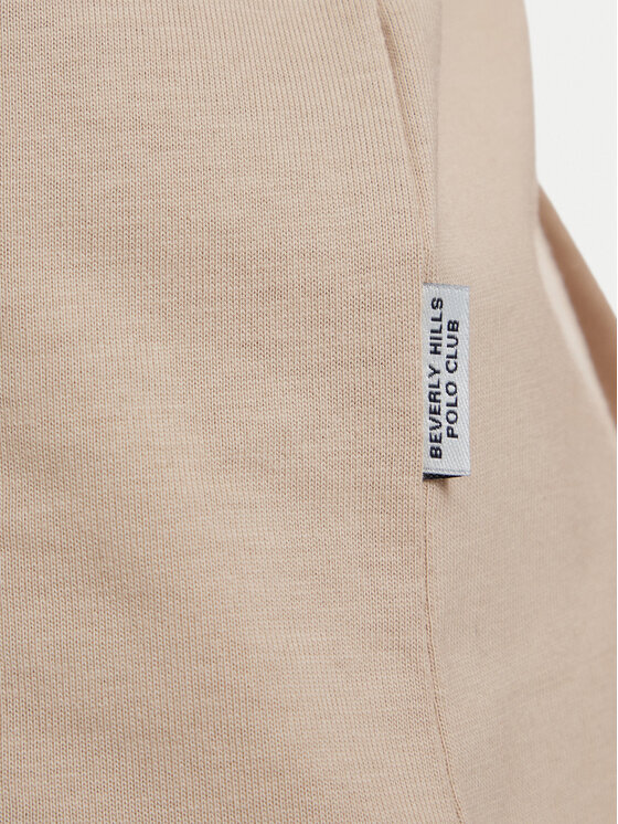 Beverly Hills Polo Club Beverly Hills Polo Club T-krekls P-SS26W-TS085 Bēšs Regular Fit