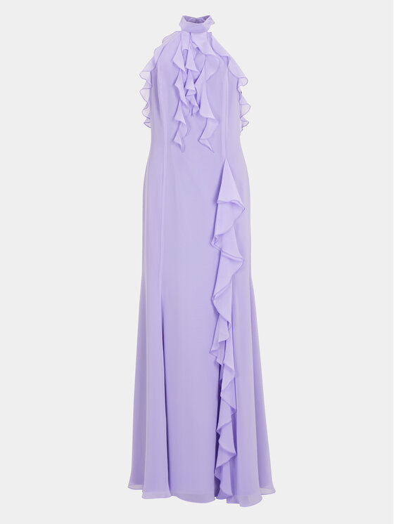 Swing Swing Vakarinė suknelė 5AG20500 Violetinė Regular Fit