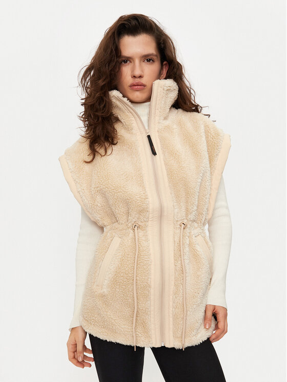 Brunotti Brunotti Prsluk 2422180125 Écru Regular Fit