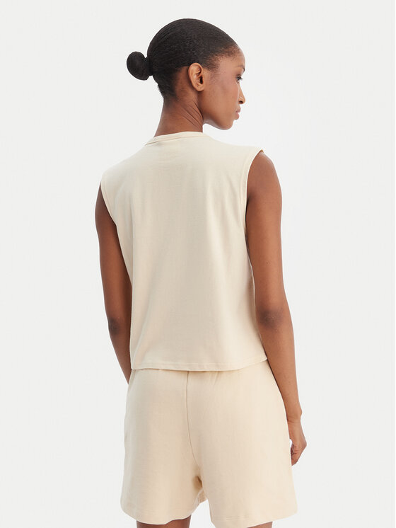 Reebok Reebok Marškinėliai Erica RK25499CCW Smėlio Relaxed Fit