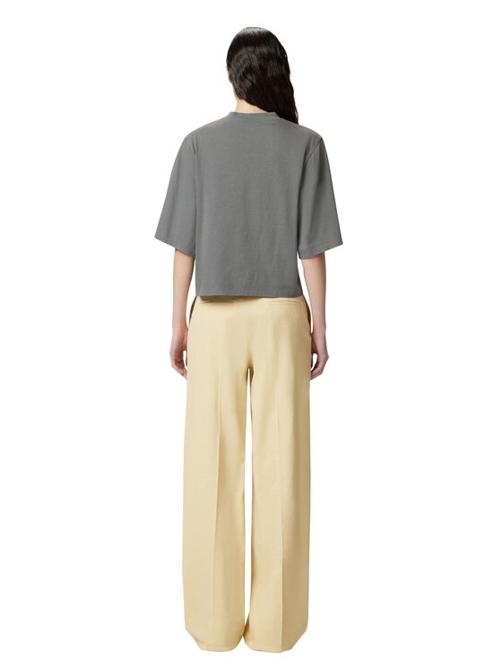 PINKO PINKO T-Shirt Niamey t-shirt jersey tinto Szary Comfort Fit