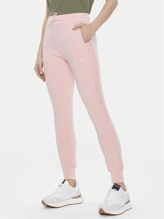Guess Guess Melegítő alsó V2YB18 K7UW2 Rózsaszín Regular Fit