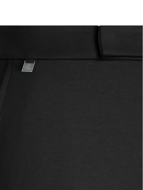 LAUREN RALPH LAUREN LAUREN RALPH LAUREN Bavlnené nohavice 200758961002 Čierna Straight Fit