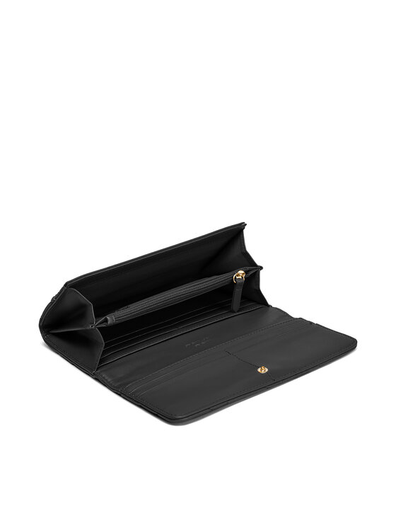 Valentino Valentino Голям дамски портфейл Ocarina VPS3KK113R Черен