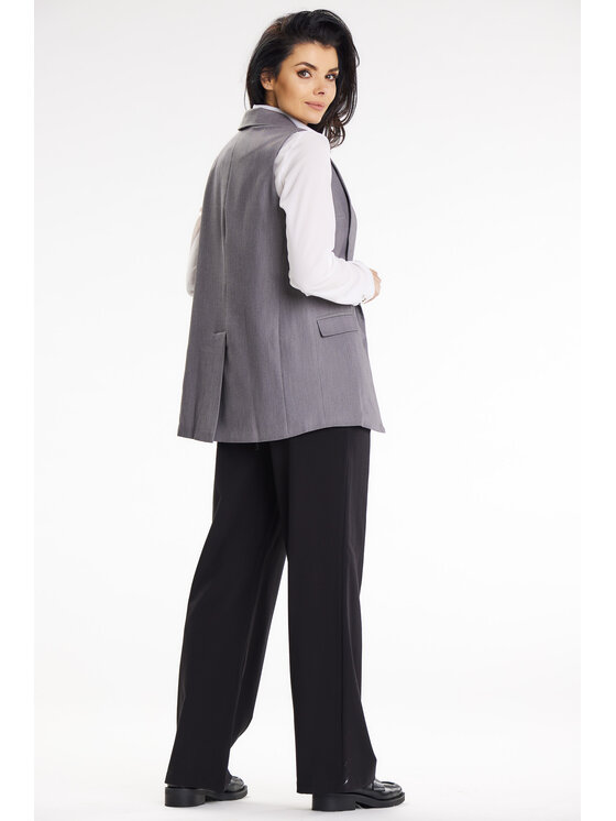 Awama Awama Kamizelka A650 Szary Basic Fit