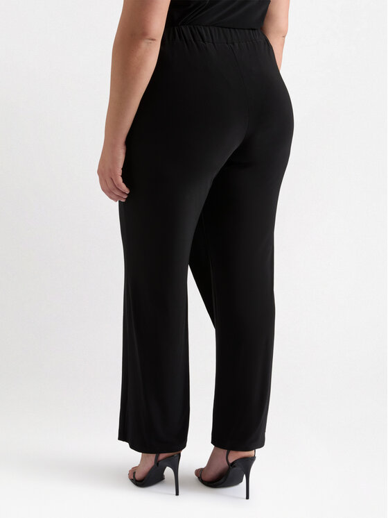 Fiorella Rubino Fiorella Rubino Spodnie materiałowe P811L002095N033 Czarny Regular Fit