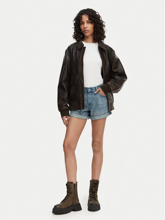 G-Star Raw G-Star Raw Τζιν σορτσάκια Judee D23211-D788 Μπλε Regular Fit