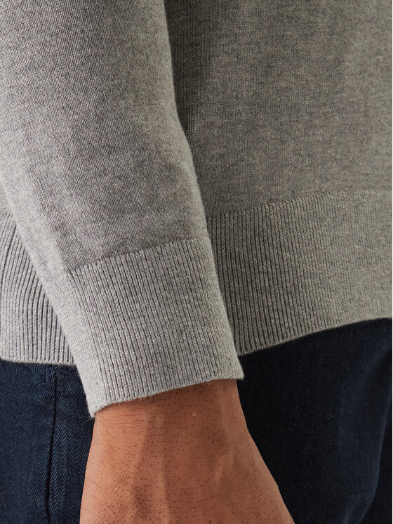 Tommy Hilfiger Tommy Hilfiger Пуловер Essential MW0MW14745 Сив Regular Fit