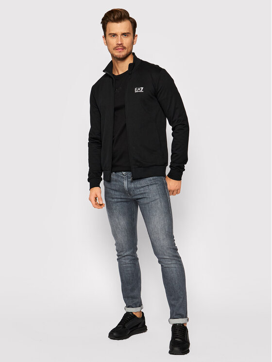 Felpa 8NPM01 PJ05Z 1200 Nero Regular Fit