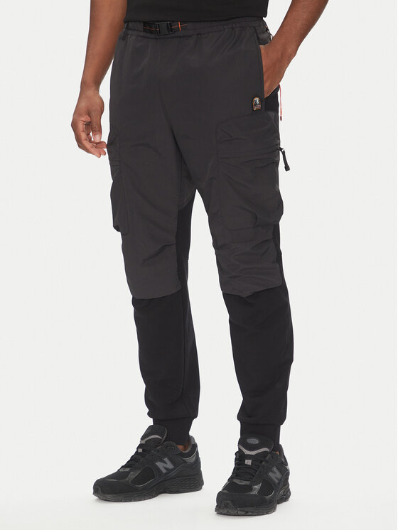 Parajumpers Parajumpers Joggers kalhoty Osage 25SMPMPARE04 Černá Regular Fit