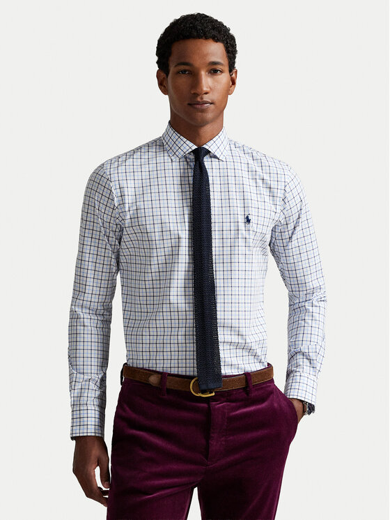 Polo Ralph Lauren Polo Ralph Lauren Košile 710974534008 Světle modrá Custom Fit