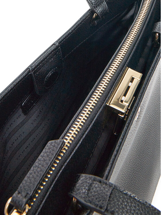 Tommy Hilfiger Tommy Hilfiger Kabelka Th Her Tote AW0AW17191 Čierna
