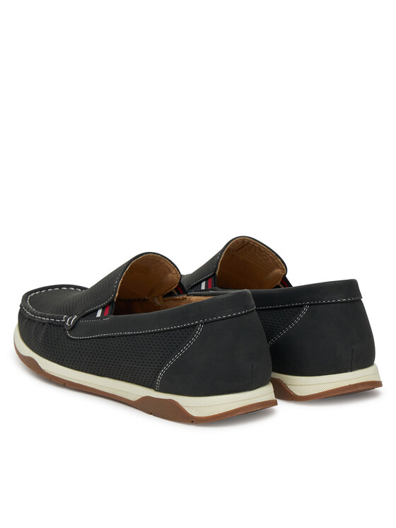 Lanetti Lanetti Mokasyny MSS20515-02 Czarny