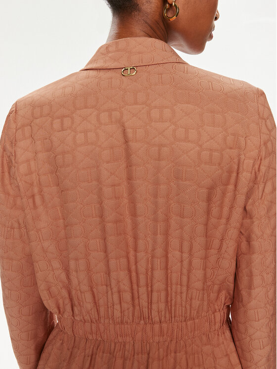 TWINSET TWINSET Marynarka 241TT2240 Pomarańczowy Regular Fit