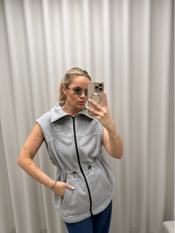 Magda Matyja Magda Matyja Bluza Kenza Sweatshirt Szary Oversize