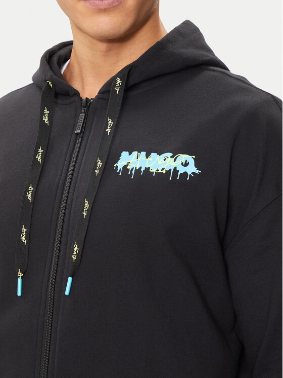 HUGO Hugo Sweatshirt Logo 50514981 Schwarz Regular Fit