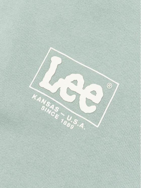 Lee Lee Bluza Supercharged LEE0123 Zielony Regular Fit