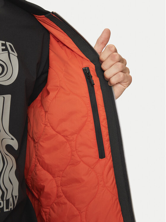 REPLAY REPLAY Kurtka przejściowa M8430 .000.84880 Czarny Regular Fit