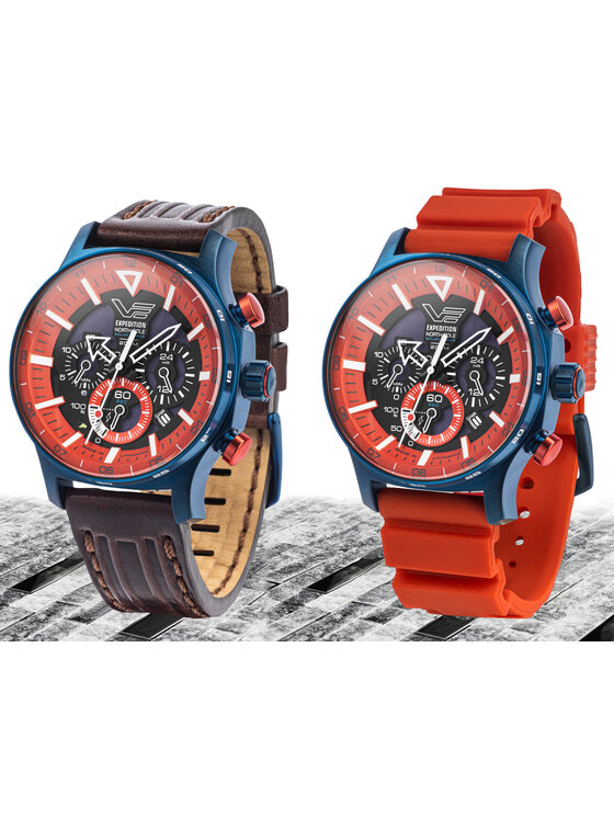 Vostok Europe Vostok Europe Zegarek VR42-595D734S Czerwony