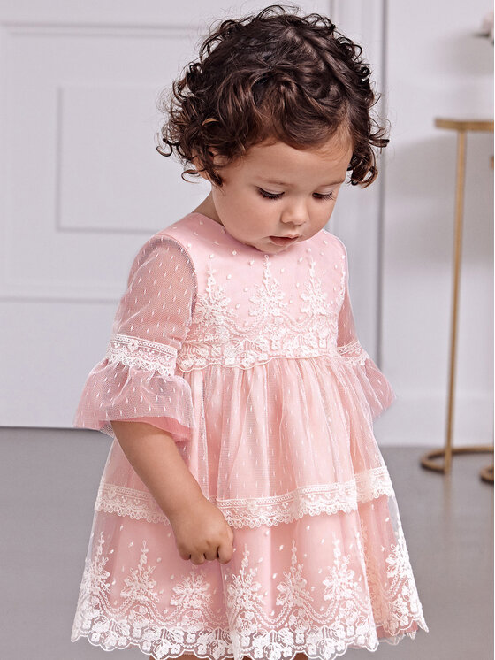 Abel & Lula Abel & Lula Елегантне плаття 5014 Рожевий Regular Fit