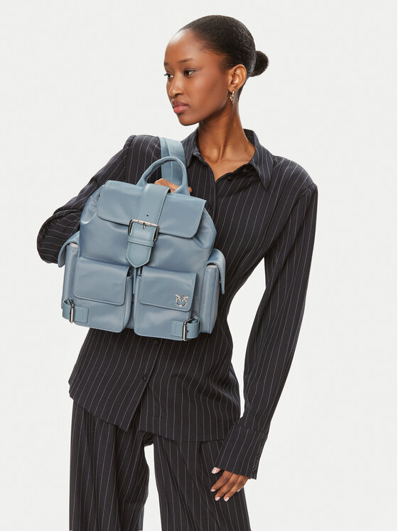 PINKO Pinko Σακίδιο Rocket Backpack PE 24 PLTT 102745 A1J4 Μπλε