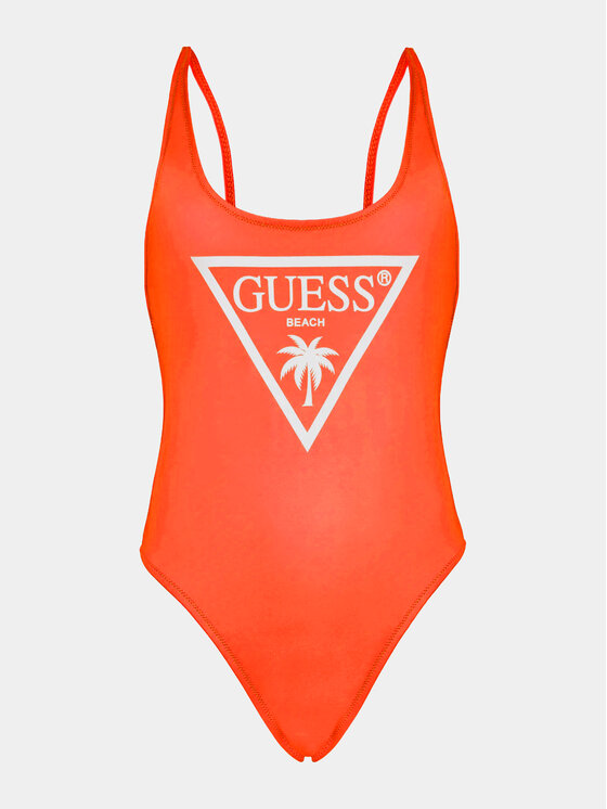 Guess Guess Jednodílné plavky E4GJ48 MC044 Oranžová