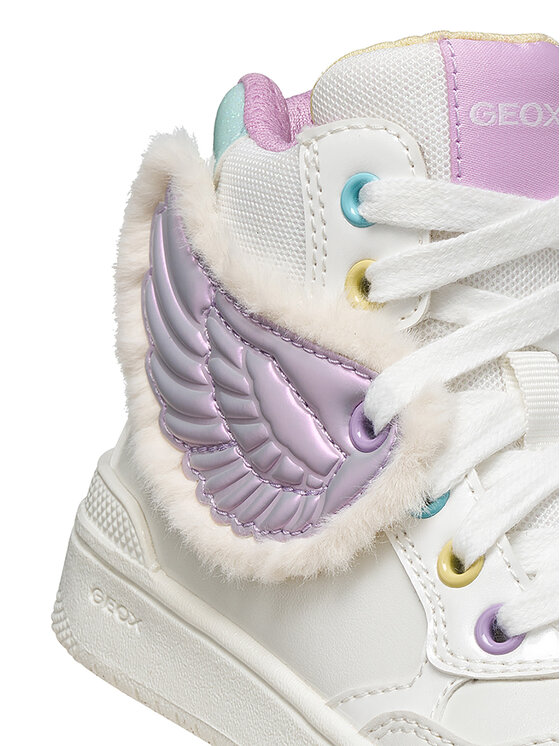 Geox Geox Sneakersy J Washiba Girl J66HXA 0NFKN C0761 S Biały
