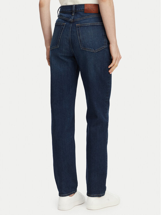 Calvin Klein Jeans Calvin Klein Jeans Jeansy Thompson LV047D842G Tmavomodrá Mom Fit