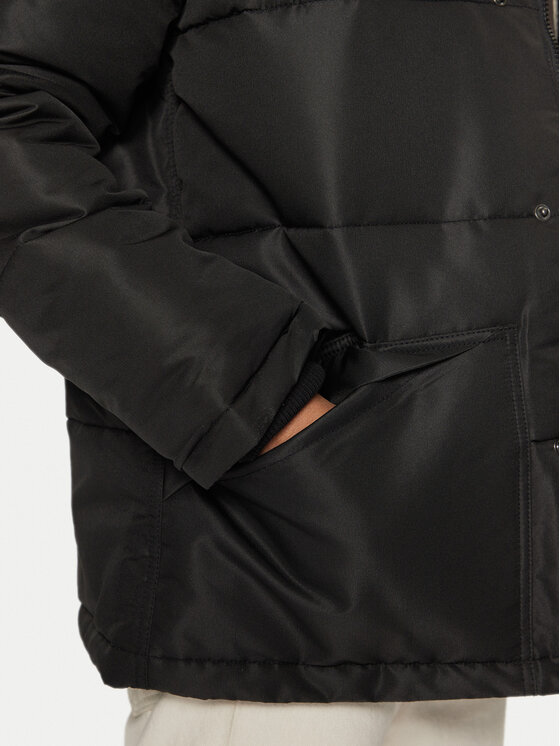 Gap Gap Geacă din puf 498565-00 Negru Regular Fit