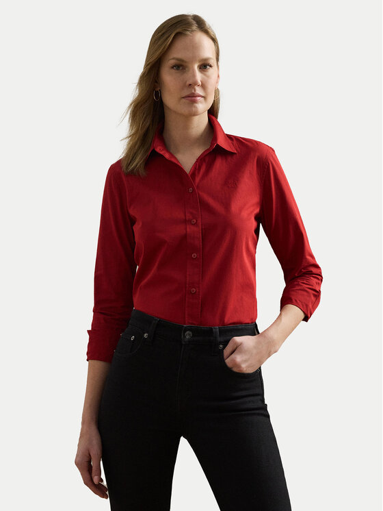 LAUREN RALPH LAUREN LAUREN RALPH LAUREN Košile 200925378004 Červená Relaxed Fit