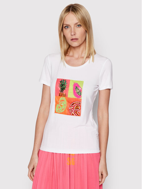 Sportalm Sportalm T-Shirt 9712530901 Λευκό Regular Fit