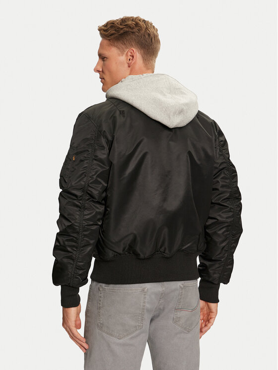 Alpha Industries Alpha Industries Bundy bomber AI.133104-198-XXL Čierna Slim Fit