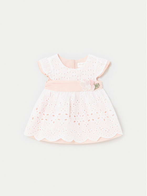 Mayoral Rochie elegantă 1802 Alb Regular Fit