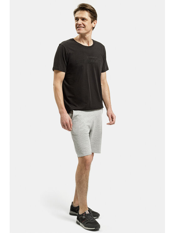 Cross Jeans Cross Jeans Szorty sportowe 49080-004 Szary Regular Fit