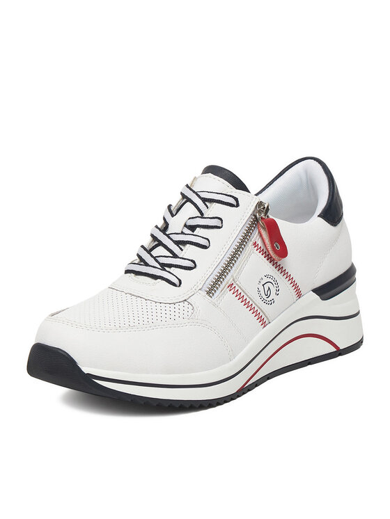 Remonte Remonte Sneakersy D0T04-81 Biały
