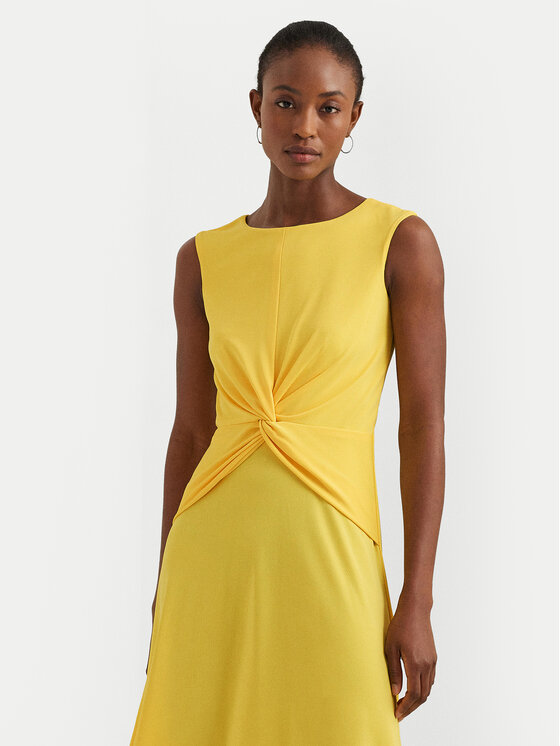 LAUREN RALPH LAUREN Lauren Ralph Lauren Kleid für den Alltag 250872090008 Gelb Regular Fit