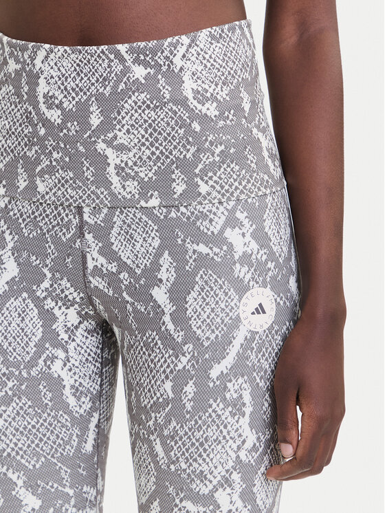 adidas by Stella McCartney adidas by Stella McCartney Легінси Training Rolltop Splitcuff JM8477 Бежевий Slim Fit