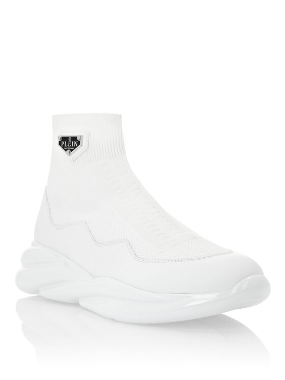 PHILIPP PLEIN PHILIPP PLEIN Sneakersy 8435 Biały