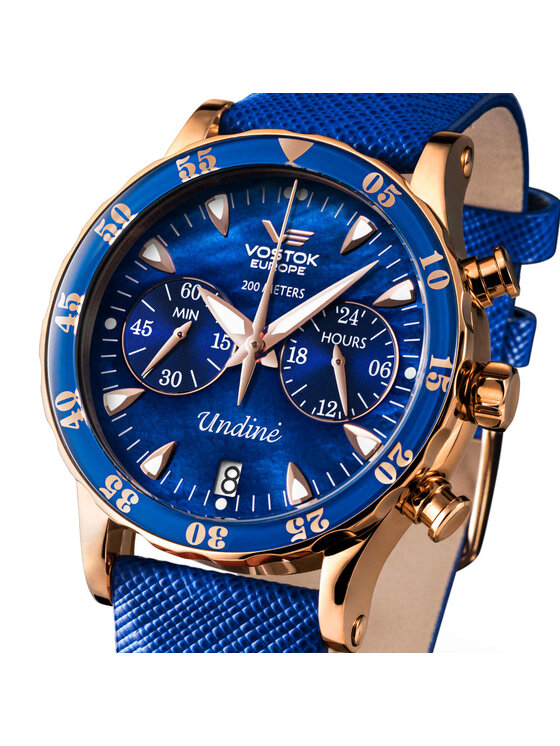 Vostok Europe Vostok Europe Zegarek VK64/515B670 Różowe złoto
