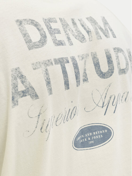 Jack & Jones Jack & Jones T-särk Edover 12288005 Ekrüüvärv Regular Fit