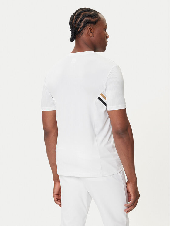 BOSS BOSS T-krekls Tech TOC 50543329 Balts Slim Fit