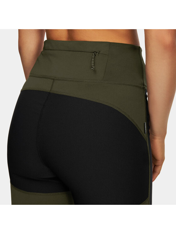 Alpinus Alpinus Legginsy Orta Khaki Slim Fit