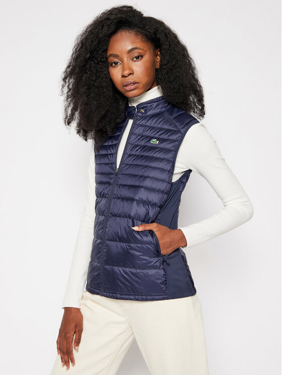 Lacoste Lacoste Жилетка за костюм BF9276 Тъмносин Regular Fit