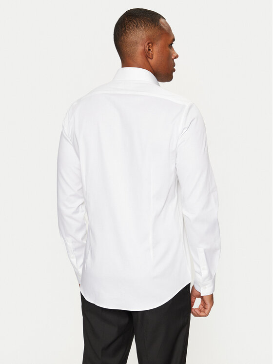 Calvin Klein Calvin Klein Koszula K10K113863 Biały Slim Fit