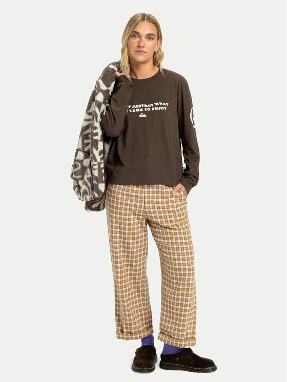 Quiksilver Quiksilver Palaidinė Standard  EQWZT03200 Ruda Regular Fit