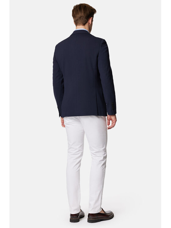 Lancerto Lancerto Marynarka Terrace MA131124000010 Granatowy Slim Fit